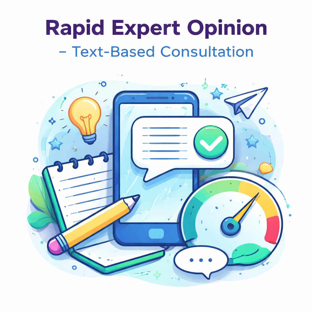 Rapid Expert Opinion – Text-Based Consultation