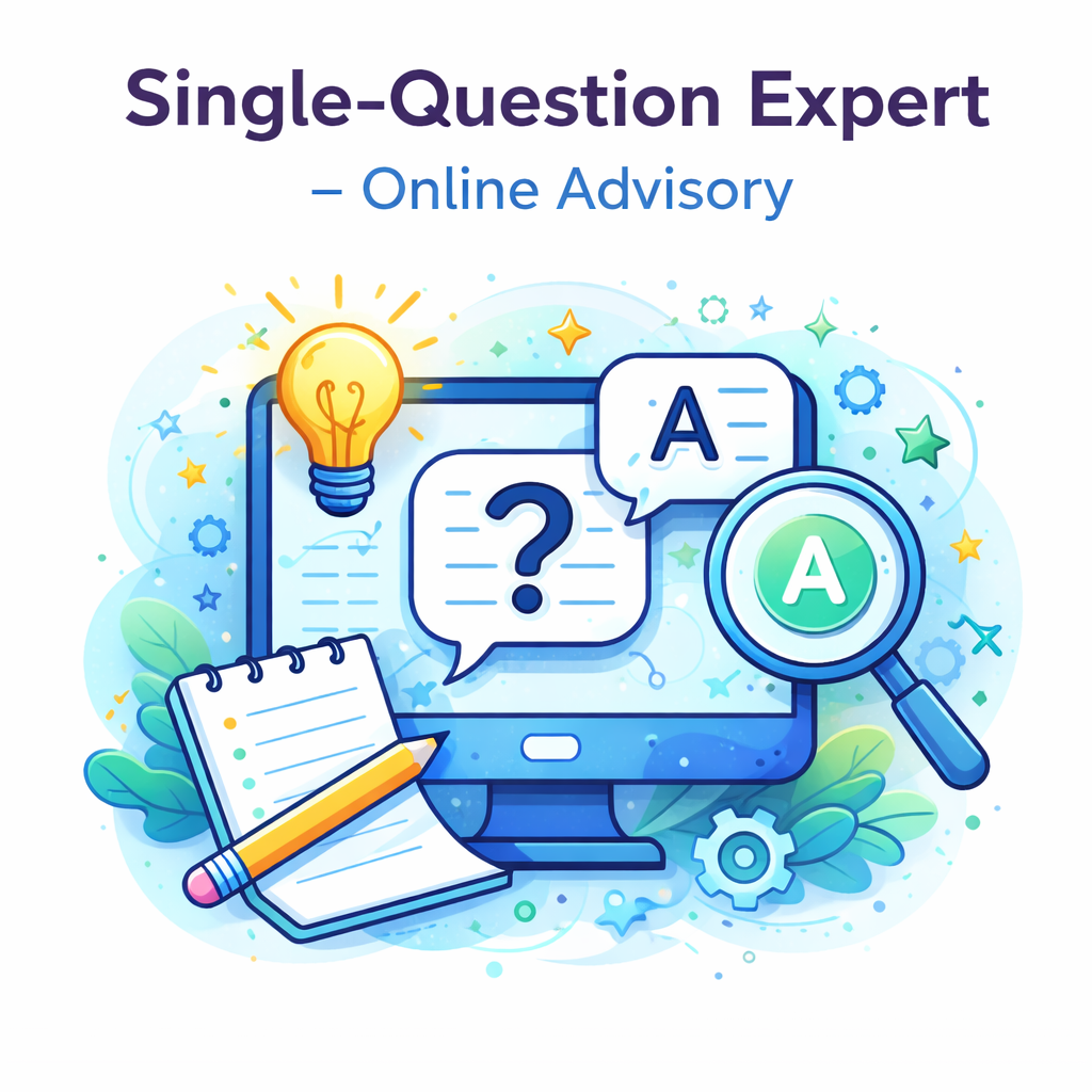 Single-Question Expert Online Advisory