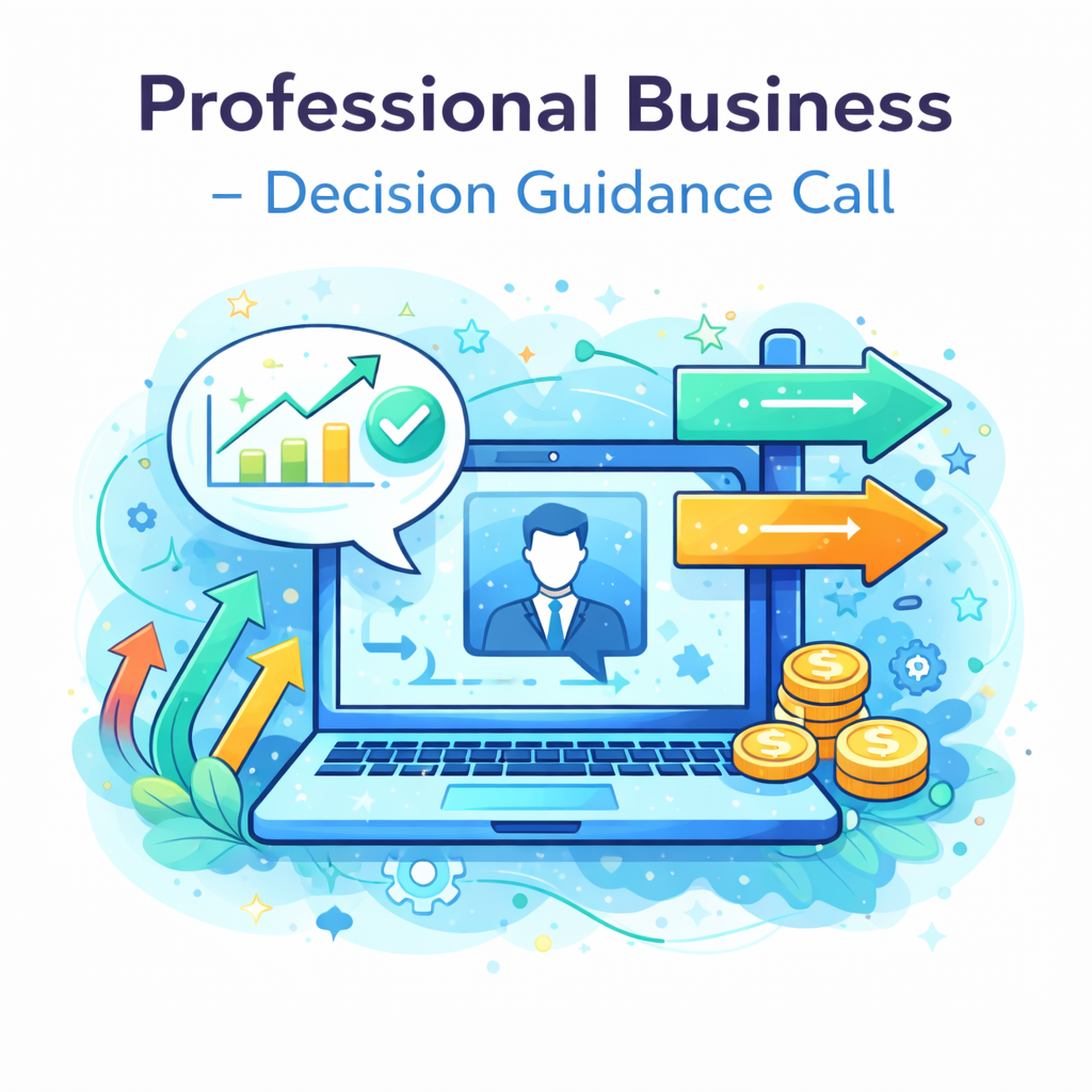 Professional Business Decision Guidance Call
