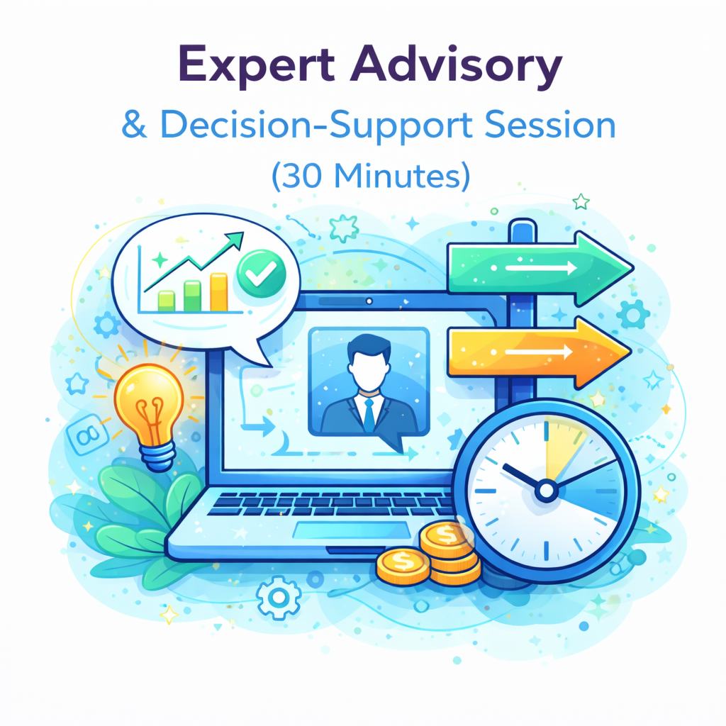 Expert Advisory & Decision-Support Session (30 Minutes)