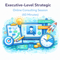Executive-Level Strategic Online Consulting Session (60 Minutes)